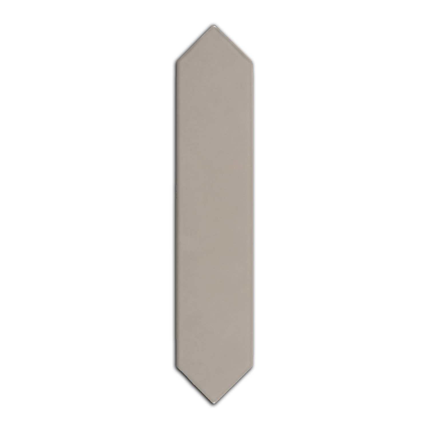 2x10 Brick Acero Matte Solid Color Ceramic Tile - American Tile Depot