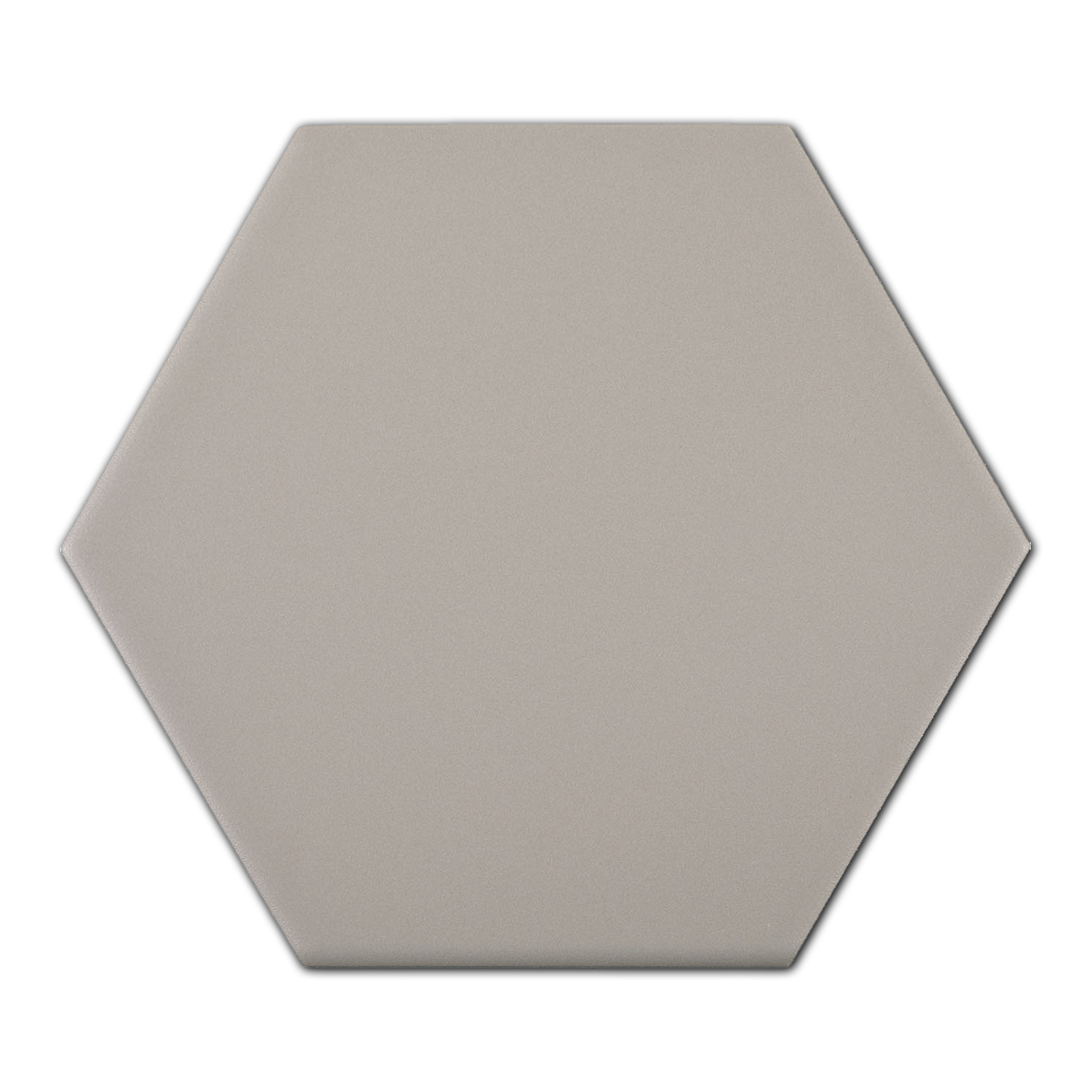 Brick Acero Matte Solid Color 5" Hexagon Porcelain Tile Brick Acero Matte Solid Color 5" Hexagon Porcelain Tile - American Tile Depot