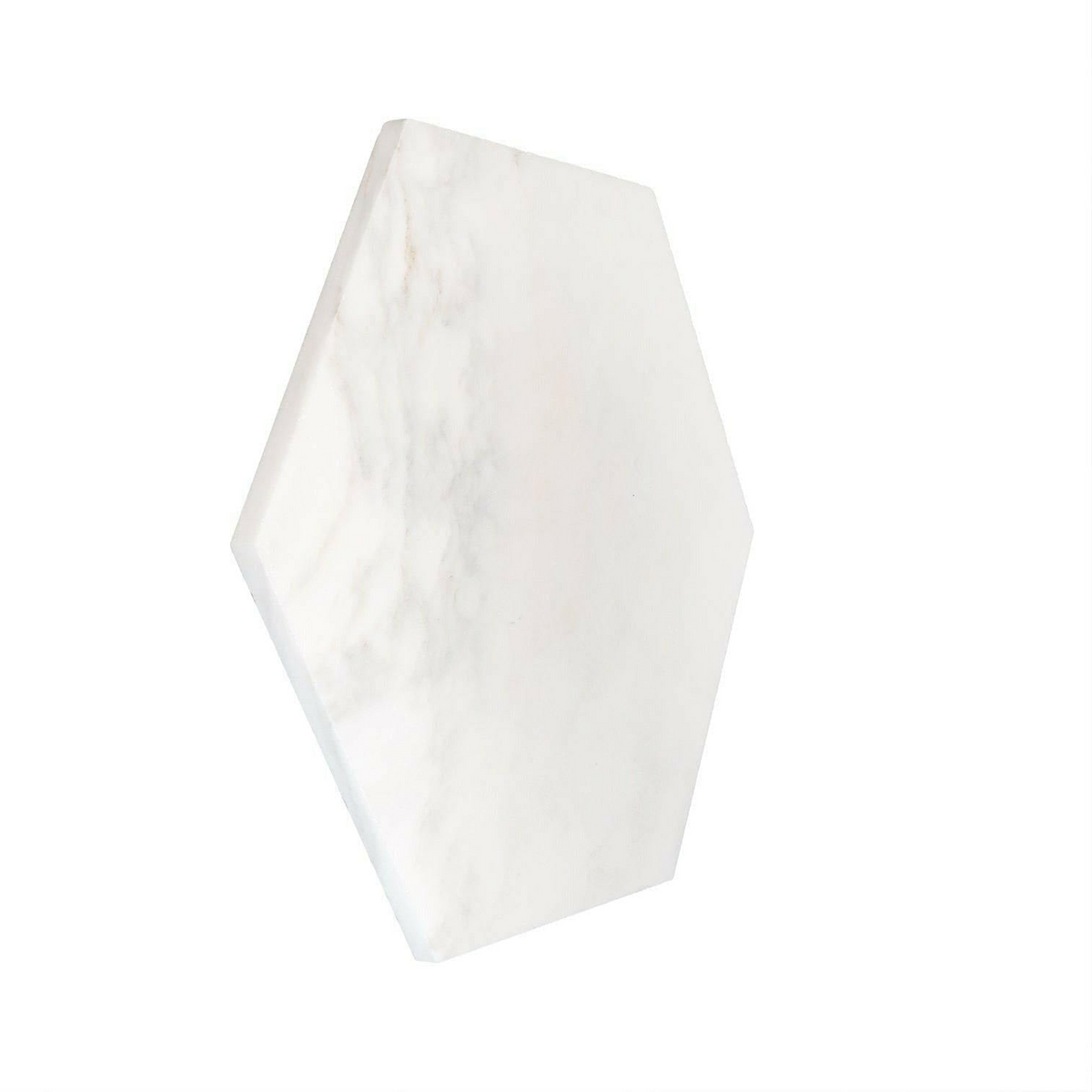 Calacatta Oliva Honed 10" Hexagon Marble Tile - American Tile Depot