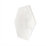Calacatta Oliva Honed 10" Hexagon Marble Tile - American Tile Depot
