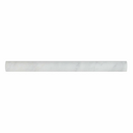 Carrara White Marble Honed Quarter - Round Trim Molding - American Tile Depot