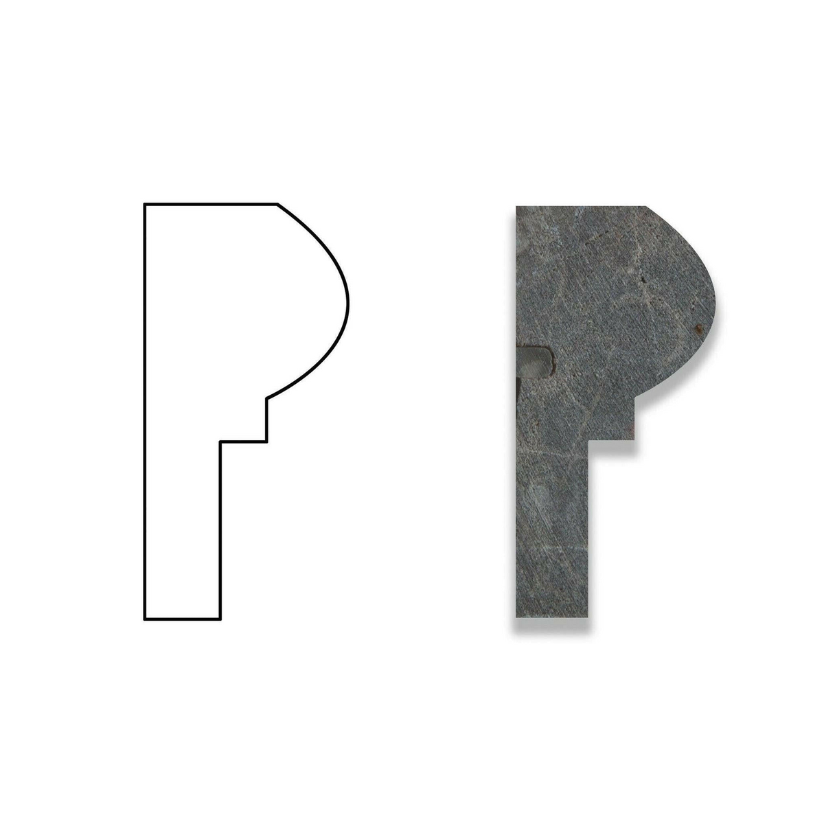 Emperador Dark Marble Polished OG-1 Chair Rail Molding Trim - American Tile Depot