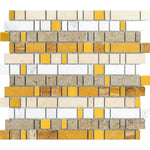Horizon Dubai Linear Mosaic Tile Horizon Dubai Linear Mosaic Tile - American Tile Depot