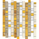 Horizon Dubai Linear Mosaic Tile Horizon Dubai Linear Mosaic Tile - American Tile Depot
