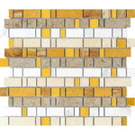Horizon Dubai Linear Mosaic Tile Horizon Dubai Linear Mosaic Tile - American Tile Depot