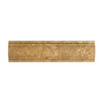 Noce Travertine Honed Arch / Baldwin Trim Molding - American Tile Depot