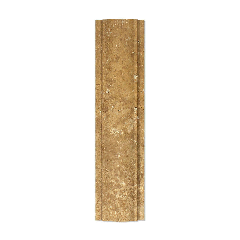Noce Travertine Honed Arch / Baldwin Trim Molding - American Tile Depot