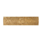Noce Travertine Honed Arch / Baldwin Trim Molding - American Tile Depot