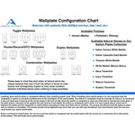 Scabos Travertine Rocker Duplex Switch Wall Plate / Switch Plate / Cover - Honed-American Tile Depot