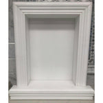 Thassos White Marble Hand-Made Custom Shampoo Niche / Shelf - LARGE - Polished-American Tile Depot