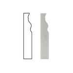 Thassos White Marble Polished Baseboard Trim Molding - American Tile Depot