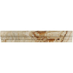 Valencia Travertine Honed OG-1 Chair Rail Molding Trim - American Tile Depot