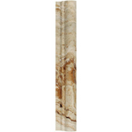 Valencia Travertine Honed OG-1 Chair Rail Molding Trim - American Tile Depot