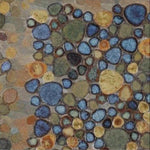 Venus Night Olive Pebble Porcelain Mosaic Tile-American Tile Depot