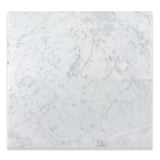 12 X 12 Carrara White Marble Polished Field Tile