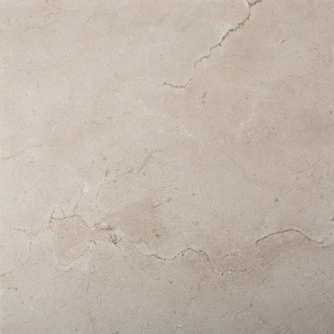 18 X 18 Crema Marfil Marble Polished Field Tile - American Tile Depot - Shower, Backsplash, Bathroom, Kitchen, Deck & Patio, Decorative, Floor, Wall, Ceiling, Powder Room, Indoor, Outdoor, Commercial, Residential, Interior, Exterior
