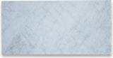 12 X 24 Carrara White Marble Honed Field Tile