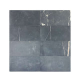 3 X 6 Black Marquina Marble Honed Subway Brick Field Tile