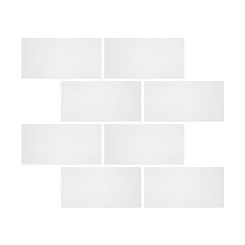 12 X 24 Thassos White Marble Honed Field Tile