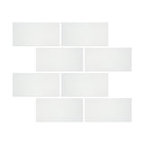12 X 24 Thassos White Marble Polished Field Tile