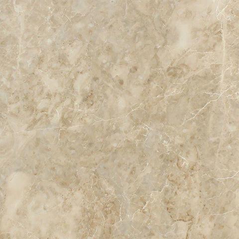 12 X 12 Cappuccino Marble Polished Field Tile