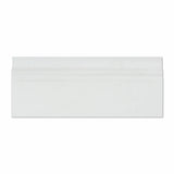 Thassos White Marble Polished Baseboard Trim Molding - American Tile Depot - Commercial and Residential (Interior & Exterior), Indoor, Outdoor, Shower, Backsplash, Bathroom, Kitchen, Deck & Patio, Decorative, Floor, Wall, Ceiling, Powder Room - 3