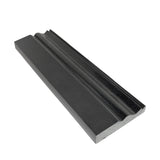 Black Absolute Granite 4" Baseboard Trim Molding Polished