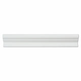 Thassos White Marble Honed Crown - Mercer Molding Trim - American Tile Depot - Commercial and Residential (Interior & Exterior), Indoor, Outdoor, Shower, Backsplash, Bathroom, Kitchen, Deck & Patio, Decorative, Floor, Wall, Ceiling, Powder Room - 3