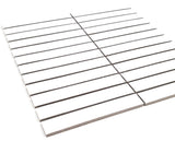 Gio White Matte 1" X 6" Stacked Linear Porcelain Mosaic Tile - SALE