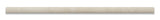 Crema Marfil Marble Polished 1/2 X 12 Pencil Liner