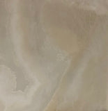 18 X 18 Premium White Onyx CROSS-CUT Polished Field Tile