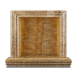 Honey Onyx Hand-Made Custom Shampoo Niche / Shelf - SMALL - Polished - American Tile Depot - Commercial and Residential (Interior & Exterior), Indoor, Outdoor, Shower, Backsplash, Bathroom, Kitchen, Deck & Patio, Decorative, Floor, Wall, Ceiling, Powder Room - 2