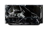 Black Marquina Marble Hand-Made Custom Soap Holder - Soap Dish - Polished