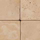3 X 6 Ivory Travertine Tumbled Subway Brick Field Tile - American Tile Depot - Shower, Backsplash, Bathroom, Kitchen, Deck & Patio, Decorative, Floor, Wall, Ceiling, Powder Room, Indoor, Outdoor, Commercial, Residential, Interior, Exterior