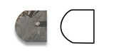 Emperador Dark Marble Polished 3/4 X 12 Bullnose Liner - American Tile Depot - Commercial and Residential (Interior & Exterior), Indoor, Outdoor, Shower, Backsplash, Bathroom, Kitchen, Deck & Patio, Decorative, Floor, Wall, Ceiling, Powder Room - 4