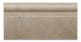 Ivory Travertine Honed 6 X 12 Baseboard Trim Molding