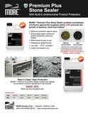 MORE™ Premium Plus Stone Sealer - w/Antimicrobial Protection