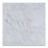 12 X 12 Oriental White / Asian Statuary Marble Polished Field Tile