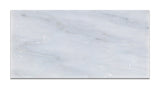 6 X 12 Oriental White / Asian Statuary Marble Honed Subway Brick Field Tile - American Tile Depot - Commercial and Residential (Interior & Exterior), Indoor, Outdoor, Shower, Backsplash, Bathroom, Kitchen, Deck & Patio, Decorative, Floor, Wall, Ceiling, Powder Room - 2