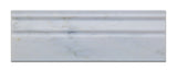 Oriental White / Asian Statuary Marble Honed Baseboard Trim Molding - American Tile Depot - Commercial and Residential (Interior & Exterior), Indoor, Outdoor, Shower, Backsplash, Bathroom, Kitchen, Deck & Patio, Decorative, Floor, Wall, Ceiling, Powder Room - 2