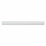 Thassos White Marble Honed Quarter - Round Trim Molding - American Tile Depot - Commercial and Residential (Interior & Exterior), Indoor, Outdoor, Shower, Backsplash, Bathroom, Kitchen, Deck & Patio, Decorative, Floor, Wall, Ceiling, Powder Room - 3