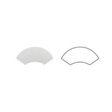 Thassos White Marble Honed Quarter - Round Trim Molding - American Tile Depot - Commercial and Residential (Interior & Exterior), Indoor, Outdoor, Shower, Backsplash, Bathroom, Kitchen, Deck & Patio, Decorative, Floor, Wall, Ceiling, Powder Room - 2