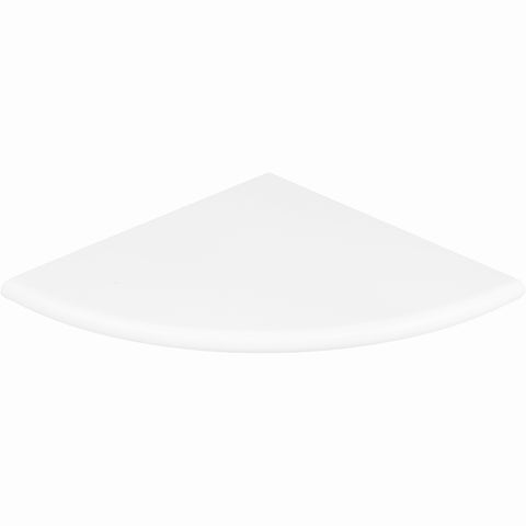 Thassos White Marble Shower Corner Shelf - Honed
