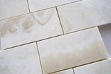 3 X 6 Premium White Onyx CROSS-CUT Polished Subway Brick Field Tile - American Tile Depot - Shower, Backsplash, Bathroom, Kitchen, Deck & Patio, Decorative, Floor, Wall, Ceiling, Powder Room, Indoor, Outdoor, Commercial, Residential, Interior, Exterior