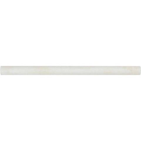 Premium White Onyx Polished 3/4 X 12 Bullnose Liner