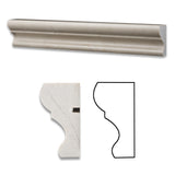 Crema Marfil Marble Polished Crown - Mercer Molding Trim - American Tile Depot - Commercial and Residential (Interior & Exterior), Indoor, Outdoor, Shower, Backsplash, Bathroom, Kitchen, Deck & Patio, Decorative, Floor, Wall, Ceiling, Powder Room - 1