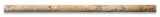 Scabos Travertine Honed 1/2 X 12 Pencil Liner