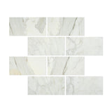 12 X 24 Calacatta Gold Marble Polished Field Tile