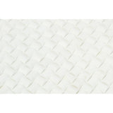 Thassos White Marble Polished 3D Small Bread Mosaic Tile