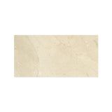 12 X 24 Crema Marfil Marble Honed Field Tile